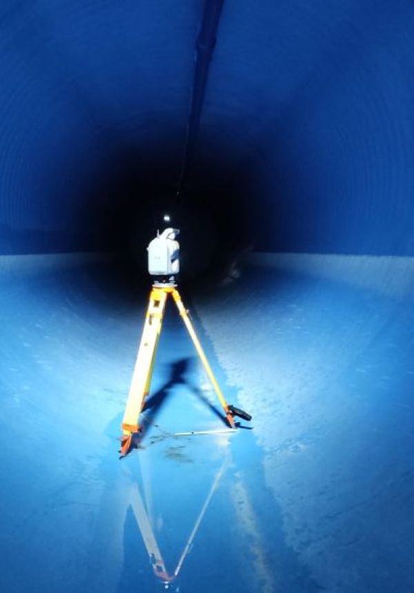 Laserscanning Wasserhochbehälter